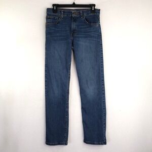 Wrangler Jeans Girls Size 16 Classic Straight Leg Comfort Fit Denim Blue Cowboy